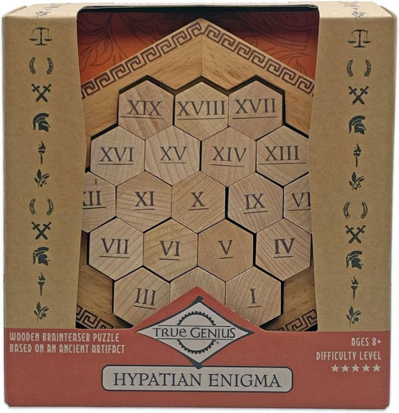 True Genius Hypatian Enigma Brainteaser Puzzle