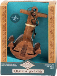 True Genius Chain & Anchor Wooden Brainteaser Puzzle