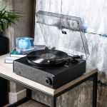 Alternative view 11 of Victrola Eastwood Turntable - Black
