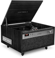 Title: Victrola Century 6-in-1 Music Center - BLACK, Author: Victrola