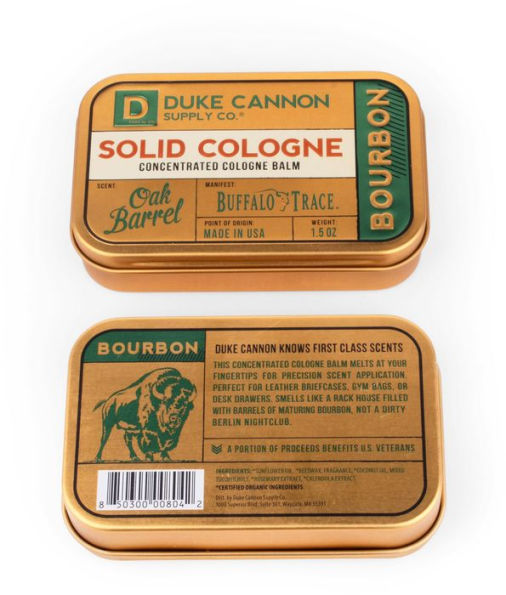 Solid Cologne Bourbon