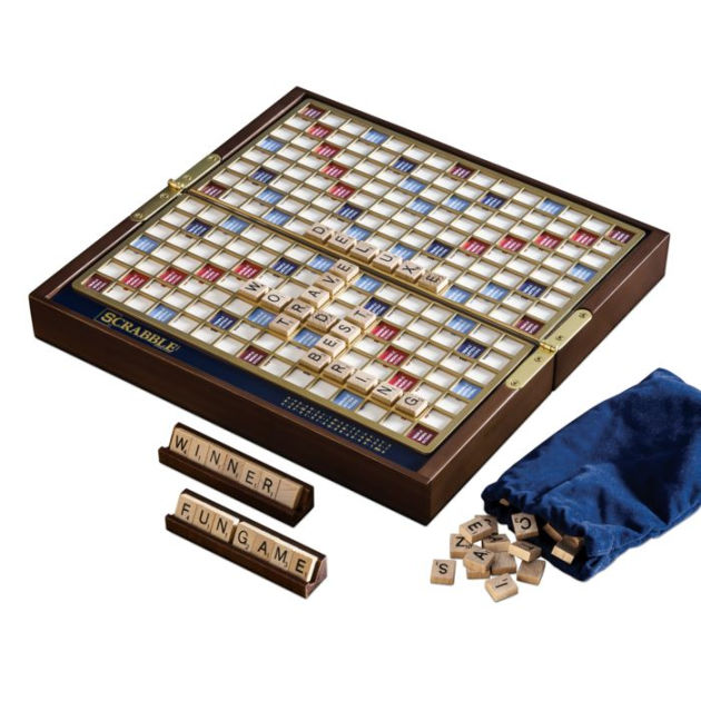 Scrabble Luxury Edition Board Game 