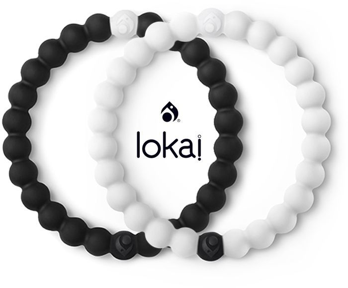 Lokai Black&White Bracelet Large 850951004431 Item Barnes & Noble®
