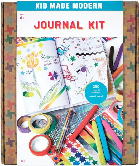  Kid Made Modern Embroidered Notebook Craft Kit - Kids Arts &  Crafts