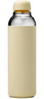 Porter Water Bottle, Glass, Cream