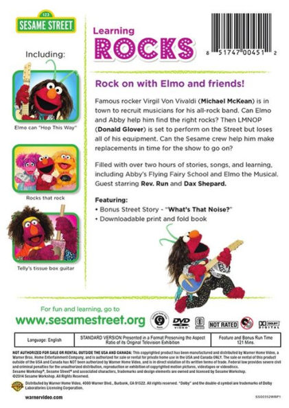 Sesame Street: Learning Rocks