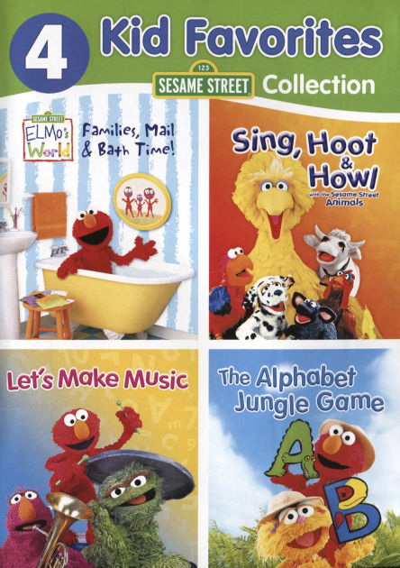 その他 4 Kid Favorites: Sesame Street [DVD] 4 Kid Favorites: Sesame Street (DVD) : Target