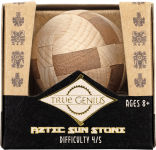 Alternative view 1 of True Genius Sun Stone Wooden Brainteaser Puzzle