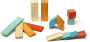 14 Piece Tegu Magnetic Wooden Block Set, Sunset