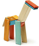 Alternative view 2 of 14 Piece Tegu Magnetic Wooden Block Set, Sunset
