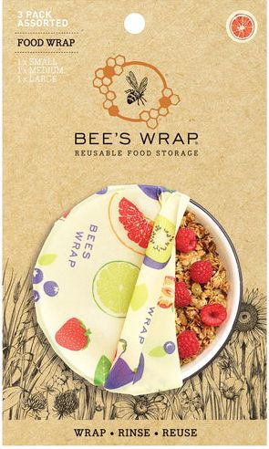 Bee's Wrap Fresh Fruit Assorted 3-Pack