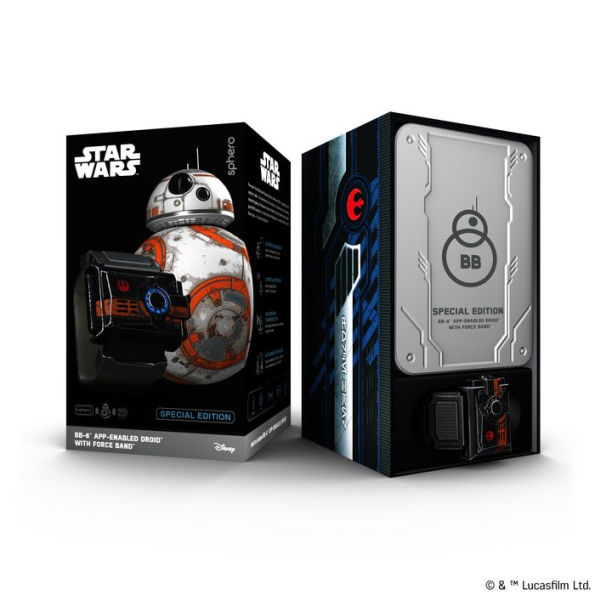 Sphero Star Wars Special Edition BB-8 App-Enabled Droid with Force Band