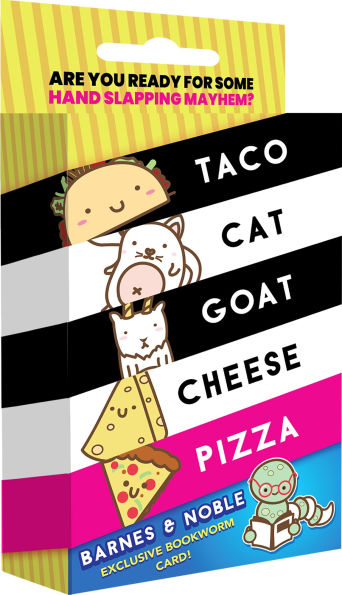 Taco Cat Goat Cheese Pizza Bookworm (B&N Exclusive)