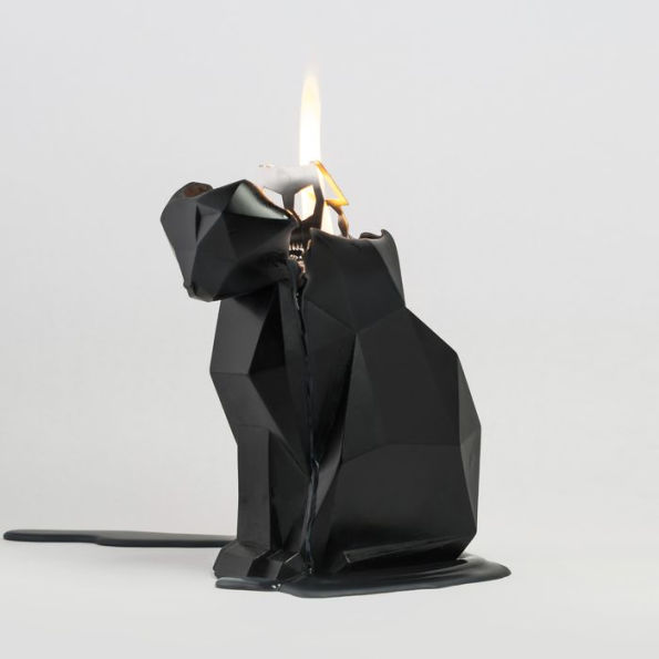 PyroPet Kisa Candle - Black