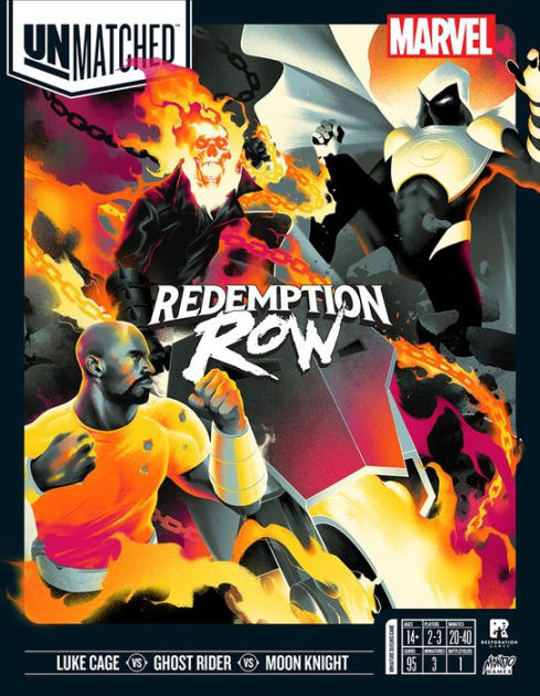 Unmatched Marvel Redemption Row by Restoration Games