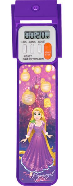 Mark-My-Time 3D Disney Princess Rapunzel Digital Bookmark