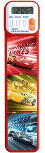 Title: Mark-My-Time 3D Disney Cars Digital Bookmark