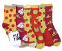 Little MissMatched Pizza Party Smelly Socks Gift Set