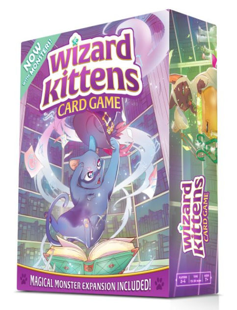  Magpie Games: Wizard Kittens Magical Monsters, Expansion,  Perfect for 2 to 5 Players : Toys & Games