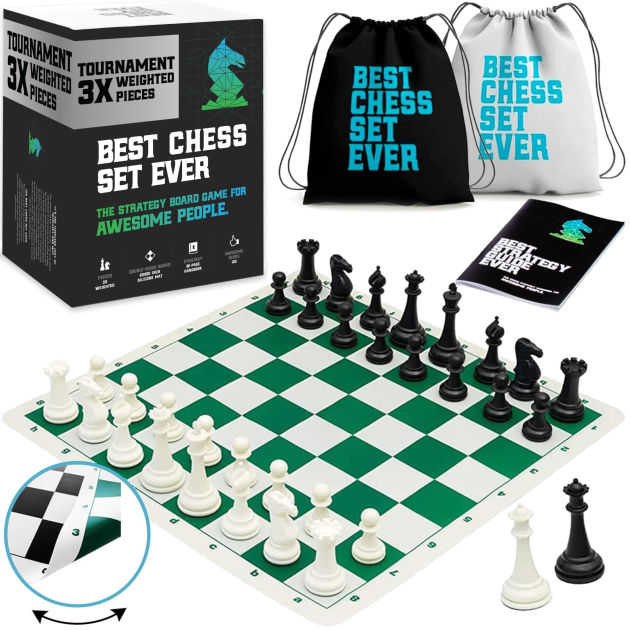 Best Chess Set Ever 3X Weighted Modern by Portland Chess Shop