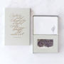 Correspondence Lavender Flat Wax Seal Noteset S/6