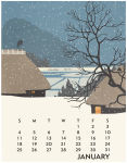 Alternative view 3 of 2026 Linnea Design Poster Calendar
