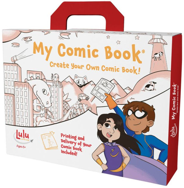 Create Your Own Comic Book Kit, DIY Book Drawing Set