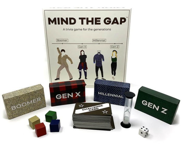 Mind The Gap - A Trivia Game for the Generations (B&N 2021 Game of the Season)