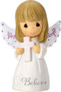 Mini Angel With Cross Figurine