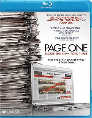 Page One: Inside the New York Times [Blu-ray]