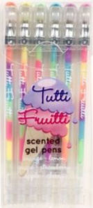 Title: Tutti Fruitti Scented Gel Pens - Set of 6