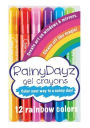 Set of 12 Rainy Dayz Gel Crayons