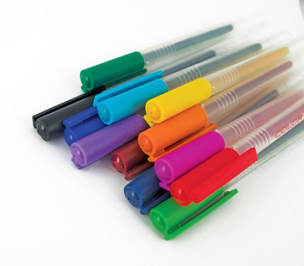 Color Luxe Gel Pens - Set of 12