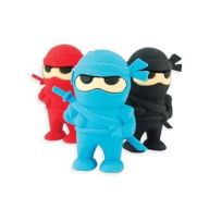 Title: Ninja Erasers - Set of 3