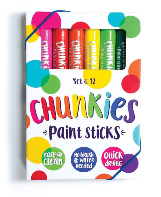 Ooly Chunkies Paint Sticks -Variety Pack, Set of 24