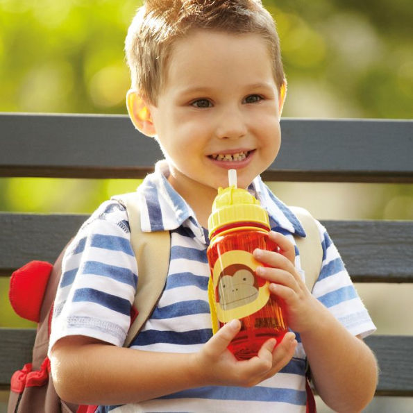 Zoo straw bottle - Monkey