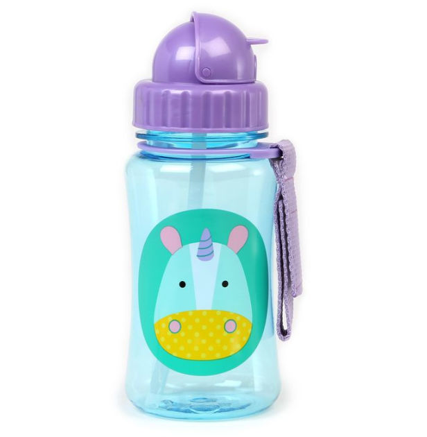 Skip Hop Zoo Straw Bottle - Flamingo by Skip Hop