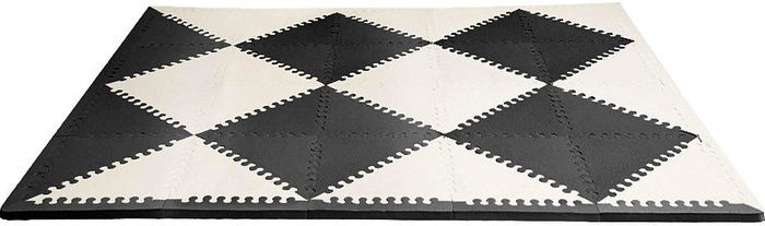 Geo Foam Floor Tiles Black Cream 879674025592 Item Barnes Geo Foam Floor Tiles Black Cream 879674025592 Item Barnes Le