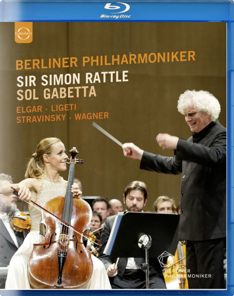 Sir Simon Rattle/Sol Gabetta/Berliner Philharmoniker: Elgar/Ligeti/Stravinsky/Wagner [Blu-ray]