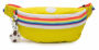 Kipling Yasemina Rainbow Stripe Waistpack Honeydew