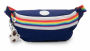 Kipling Yasemina Rainbow Stripe Waistpack Cobalt