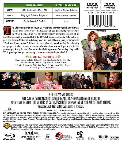 A Christmas Story [Blu-ray]