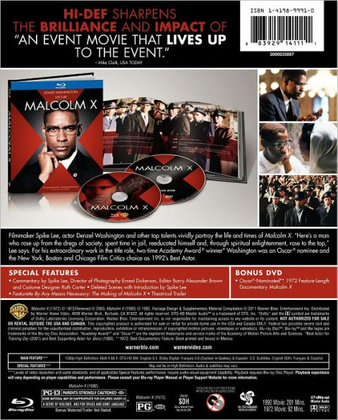 Malcolm X [DigiBook] [Blu-ray]