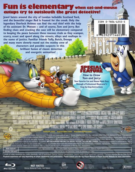 Tom and Jerry Meet Sherlock Holmes [2 Discs] [Blu-ray/DVD]