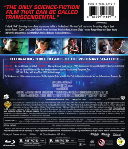 Blade Runner: The Final Cut [Blu-ray]