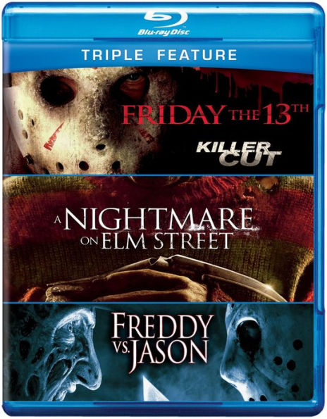 Friday the 13th/Nightmare on Elm Street/Freddy vs. Jason [3 Discs] [Blu-ray]
