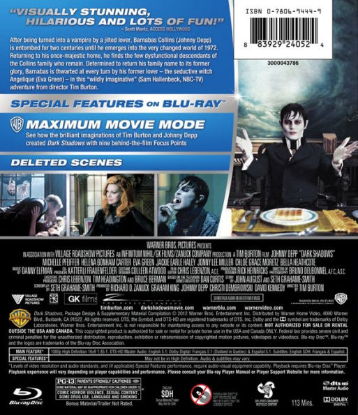 Dark Shadows [Blu-ray]