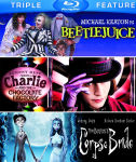 Alternative view 1 of Beetlejuice/Charlie and Chocolate Factory/Tim Burton's Corpse Bride [3 Discs] [Blu-ray]