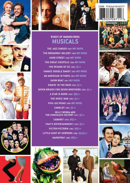 Best of Warner Bros.: 20 Film Collection - Musicals [21 Discs]