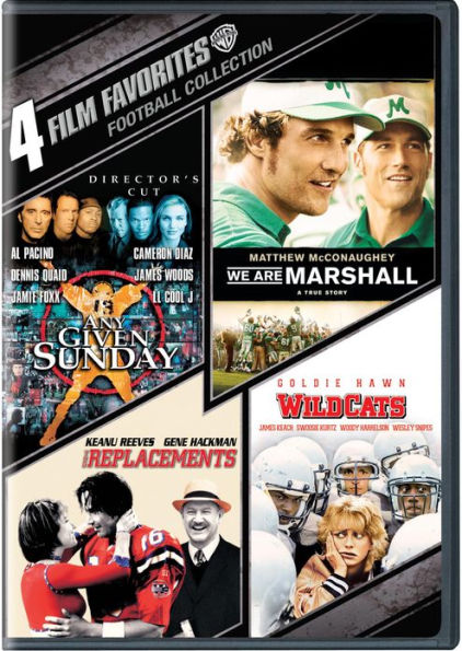 Football Collection: 4 Film Favorites [4 Discs]